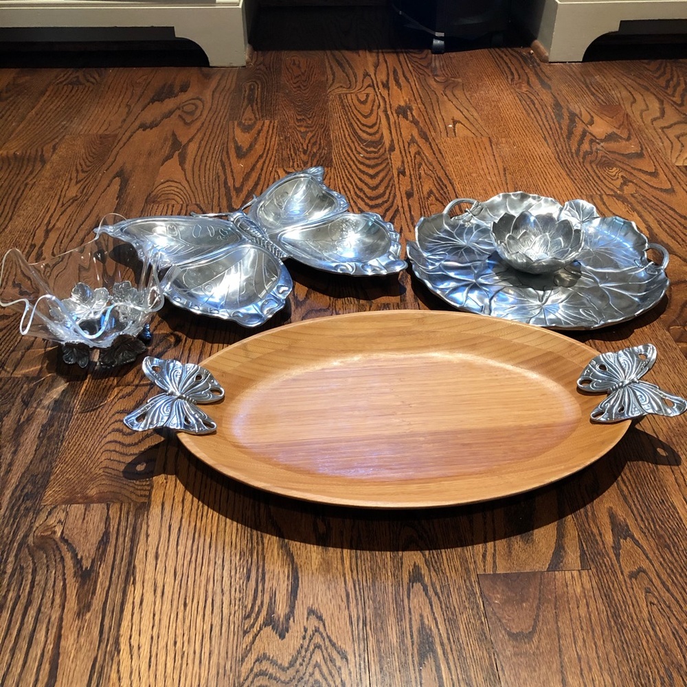 Arthur Court serving trays